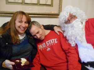 Curt with Santa